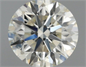 Diamante Natural 0.54 quilates, Redondo , Color K, claridad SI2 y certificado IGI