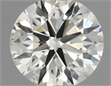 Natural Diamond 0.40 Carats, Round with Very Good Cut, K Color, SI1 Clarity and Certified by IGI