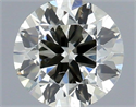Natural Diamond 0.40 Carats, Round with Very Good Cut, K Color, VS2 Clarity and Certified by IGI