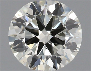 Picture of Natural Diamond 0.40 Carats, Round with Excellent Cut, K Color, SI1 Clarity and Certified by IGI