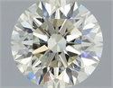 Diamante Natural 0.41 quilates, Redondo , Color K, claridad VS2 y certificado IGI