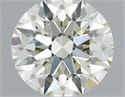 Diamante Natural 0.44 quilates, Redondo , Color K, claridad VS1 y certificado IGI