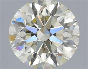Picture of Natural Diamond 0.41 Carats, Round with Excellent Cut, K Color, VVS2 Clarity and Certified by IGI
