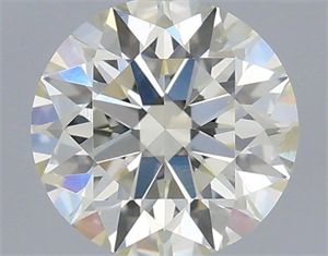 Foto Diamante Natural 0.44 quilates, Redondo , Color K, claridad SI2 y certificado IGI de