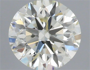 Foto Diamante Natural 0.40 quilates, Redondo , Color K, claridad SI2 y certificado IGI de