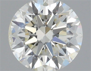 Foto Diamante Natural 0.40 quilates, Redondo , Color J, claridad SI2 y certificado IGI de