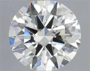 Foto Diamante Natural 0.40 quilates, Redondo , Color J, claridad SI2 y certificado IGI de