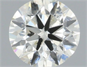 Natural Diamond 0.40 Carats, Round with Very Good Cut, K Color, SI2 Clarity and Certified by IGI