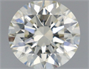 Natural Diamond 0.40 Carats, Round with Excellent Cut, K Color, SI1 Clarity and Certified by IGI