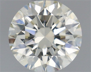Picture of Natural Diamond 0.40 Carats, Round with Excellent Cut, K Color, SI1 Clarity and Certified by IGI