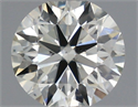 Diamante Natural 0.41 quilates, Redondo , Color K, claridad VS2 y certificado IGI