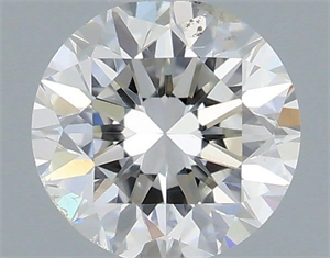 Picture of Natural Diamond 0.40 Carats, Round with Very Good Cut, H Color, SI1 Clarity and Certified by IGI