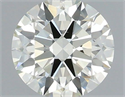 Diamante Natural 0.42 quilates, Redondo , Color K, claridad VS2 y certificado IGI