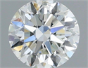 Natural Diamond 0.40 Carats, Round with Very Good Cut, H Color, SI1 Clarity and Certified by IGI