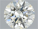 Diamante Natural 0.40 quilates, Redondo , Color K, claridad VS2 y certificado IGI