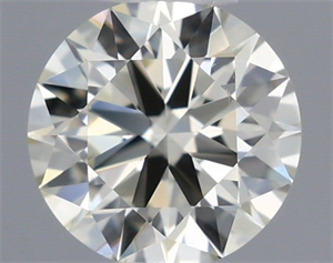 Picture of Natural Diamond 0.40 Carats, Round with Excellent Cut, L Color, VS2 Clarity and Certified by IGI