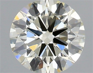 Picture of Natural Diamond 0.43 Carats, Round with Excellent Cut, M Color, VS2 Clarity and Certified by IGI