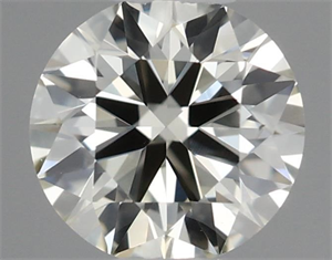 Picture of Natural Diamond 0.40 Carats, Round with Excellent Cut, L Color, VS1 Clarity and Certified by IGI