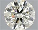 Natural Diamond 0.40 Carats, Round with Very Good Cut, M Color, VS2 Clarity and Certified by IGI