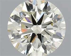 Picture of Natural Diamond 0.40 Carats, Round with Very Good Cut, M Color, VS2 Clarity and Certified by IGI