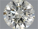 Natural Diamond 0.40 Carats, Round with Excellent Cut, M Color, SI1 Clarity and Certified by IGI
