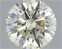 Diamante Natural 0.41 quilates, Redondo , Color M, claridad VVS2 y certificado IGI