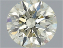 Natural Diamond 0.42 Carats, Round with Very Good Cut, M Color, VS2 Clarity and Certified by IGI