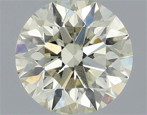Picture of Natural Diamond 0.42 Carats, Round with Very Good Cut, M Color, VS2 Clarity and Certified by IGI