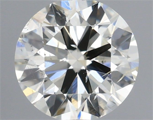 Foto Diamante Natural 0.40 quilates, Redondo , Color J, claridad SI2 y certificado IGI de