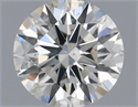Natural Diamond 0.41 Carats, Round with Excellent Cut, I Color, SI1 Clarity and Certified by IGI