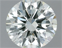 Diamante Natural 0.40 quilates, Redondo , Color J, claridad VS2 y certificado IGI