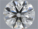 Diamante Natural 0.57 quilates, Redondo , Color H, claridad IF y certificado IGI