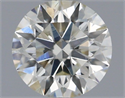 Natural Diamond 0.45 Carats, Round with Excellent Cut, I Color, SI1 Clarity and Certified by IGI
