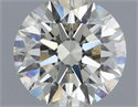 Diamante Natural 0.71 quilates, Redondo , Color K, claridad VVS2 y certificado IGI