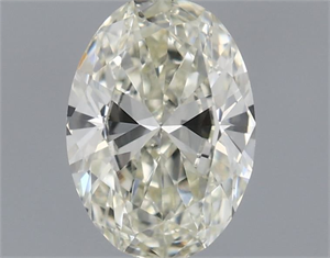 Picture of Natural Diamond 0.47 Carats, Oval with  Cut, I Color, VS1 Clarity and Certified by IGI