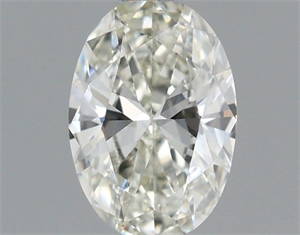Picture of Natural Diamond 0.41 Carats, Oval with  Cut, H Color, VVS2 Clarity and Certified by IGI