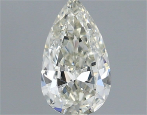 Picture of Natural Diamond 0.46 Carats, Pear with  Cut, H Color, VVS2 Clarity and Certified by IGI