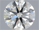 Diamante Natural 0.40 quilates, Redondo , Color H, claridad VS1 y certificado IGI