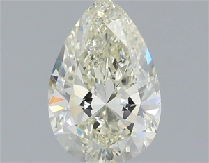 Picture of Natural Diamond 0.91 Carats, Pear with  Cut, K Color, VS2 Clarity and Certified by IGI