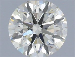 Foto Diamante Natural 0.40 quilates, Redondo , Color J, claridad VVS2 y certificado IGI de