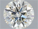 Natural Diamond 0.40 Carats, Round with Excellent Cut, I Color, SI1 Clarity and Certified by IGI