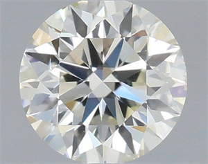 Picture of Natural Diamond 0.40 Carats, Round with Excellent Cut, I Color, SI1 Clarity and Certified by IGI