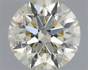 Picture of Natural Diamond 0.40 Carats, Round with Excellent Cut, L Color, SI1 Clarity and Certified by IGI