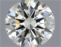 Natural Diamond 0.45 Carats, Round with Excellent Cut, J Color, VS1 Clarity and Certified by IGI