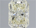 Natural Diamond 0.77 Carats, Radiant with  Cut, M Color, VS1 Clarity and Certified by IGI