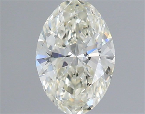 Picture of Natural Diamond 0.41 Carats, Oval with  Cut, I Color, VVS2 Clarity and Certified by IGI