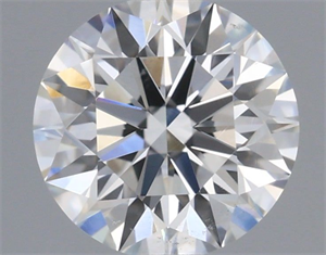 Picture of Natural Diamond 0.50 Carats, Round with Excellent Cut, E Color, SI1 Clarity and Certified by IGI