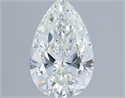 Natural Diamond 1.06 Carats, Pear with  Cut, F Color, VS2 Clarity and Certified by IGI