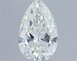 Picture of Natural Diamond 1.06 Carats, Pear with  Cut, F Color, VS2 Clarity and Certified by IGI