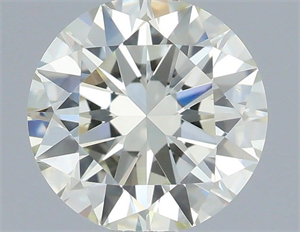 Picture of Natural Diamond 0.50 Carats, Round with Very Good Cut, K Color, VS2 Clarity and Certified by IGI